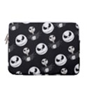 Jack Print, White, Before, Plain, Black, Simple, Christmas 13  Vertical Laptop Sleeve Case With Pocket View1