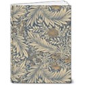 Brown Vintage Background Vintage Floral Pattern, Brown 6  x 8  Hardcover Notebook View1