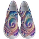 Abstract Fractal Art Swirl Pattern Women s Lightweight Slip Ons View1
