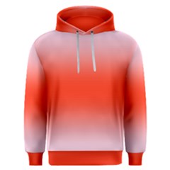 Pink Lace To Scarlet Red Bilinear Gradient Men s Overhead Hoodie