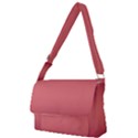 Burgundy Red To Coral Pink Bilinear Gradient Full Print Messenger Bag (S) View1