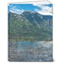 Beach At Los Alerces National Park, Chubut Province, Argentina 6  x 8  Hardcover Notebook View1