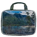 Beach At Los Alerces National Park, Chubut Province, Argentina Travel Toiletry Bag With Hanging Hook View2