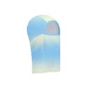 Cream Yellow To Baby Blue Bilinear Gradient Balaclava Face Mask View3