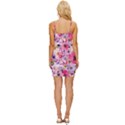 Pattern Seamless Texture Daisies Wrap Tie Front Dress View4
