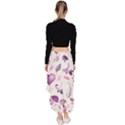Hearts Love Purple Asymmetrical Ruffle Hem Skirt  View4