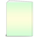 Mint Green To Cream Yellow Bilinear Gradient 6  x 8  Hardcover Notebook View2