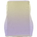 Cream Yellow To Pale Violet Linear Gradient Car Seat Velour Cushion  View2