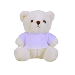 Cream Yellow To Pale Violet Bilinear Gradient Full Print Tee For Cuddly Teddy Bear