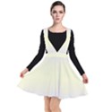 Pale Violet To Cream Yellow Bilinear Gradient Plunge Pinafore Dress View1