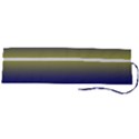 Electric Yellow To Navy Blue Bilinear Gradient Roll Up Canvas Pencil Holder (L) View2