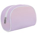 Pale Pink To Pale Violet Linear Gradient Make Up Case (Medium) View1