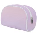 Pale Pink To Pale Violet Linear Gradient Make Up Case (Medium) View2