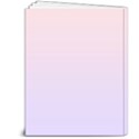 Pale Pink To Pale Violet Linear Gradient 7  x 9  Hardcover Notebook View2