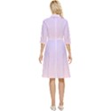 Pale Violet To Pale Pink Linear Gradient Classy Knee Length Dress View4
