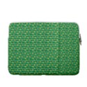 Golden Leaves 13  Vertical Laptop Sleeve Case With Pocket View2