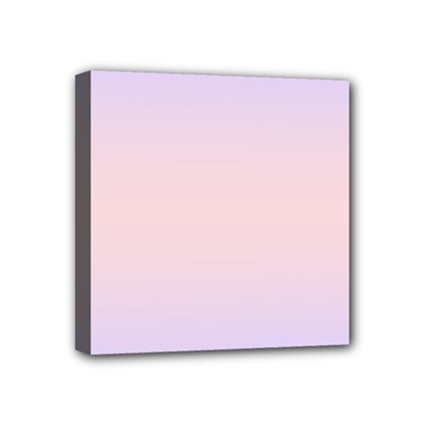 Pale Violet To Pale Pink Bilinear Gradient Mini Canvas 4  X 4  (stretched)