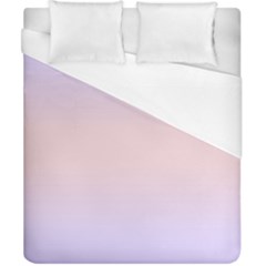 Pale Violet To Pale Pink Bilinear Gradient Duvet Cover (california King Size)