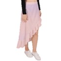 Pale Violet To Pale Pink Bilinear Gradient Asymmetrical Ruffle Hem Skirt  View3