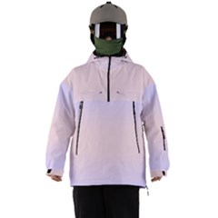 Pale Violet To Pale Pink Bilinear Gradient Men s Ski And Snowboard Waterproof Breathable Jacket