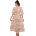 Boho Pattern Kimono Sleeve Boho Dress View2