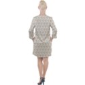 Boho Pattern 3 Open Neck Shift Dress View2