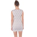 Boho Pattern 3 Lace Up Front Bodycon Dress View2
