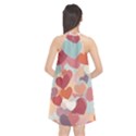 Valentines Day Hearts Romance Love Halter Neckline Chiffon Dress  View2