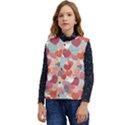 Valentines Day Hearts Romance Love Kid s Button Up Puffer Vest	 View1