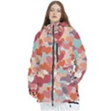 Valentines Day Hearts Romance Love Women s Multi Pockets Zip Ski and Snowboard Waterproof Breathable Jacket View1