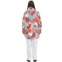 Valentines Day Hearts Romance Love Women s Multi Pockets Zip Ski and Snowboard Waterproof Breathable Jacket View4