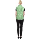 Leaves Pattern Texture Seamless Women s Button Up Vest View2