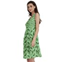 Leaves Pattern Texture Seamless Classic Skater Dress View2