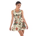 Christmas Tree Snow Cotton Racerback Dress View1