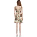 Christmas Tree Snow Velour Cutout Dress View2