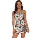 Christmas Tree Snow 2-in-1 Flare Activity Dress View1
