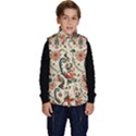 Christmas Tree Snow Kid s Button Up Puffer Vest View1