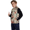 Christmas Tree Snow Kid s Button Up Puffer Vest View2