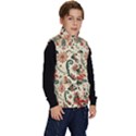 Christmas Tree Snow Kid s Button Up Puffer Vest View3