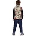 Christmas Tree Snow Kid s Button Up Puffer Vest View4