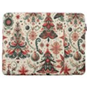 Christmas Tree Snow 17  Vertical Laptop Sleeve Case With Pocket View2