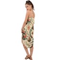Christmas Tree Snow Waist Tie Cover Up Chiffon Dress View2
