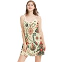 Christmas Tree Snow Summer Frill Dress View1