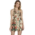Christmas Tree Snow Sleeveless High Waist Mini Dress View1