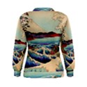 Wave Japanese Mount Fuji Ocean Women s Sweatshirt View2