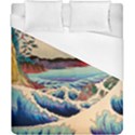 Wave Japanese Mount Fuji Ocean Duvet Cover (California King Size) View1