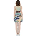Wave Japanese Mount Fuji Ocean Inside Out Reversible Sleeveless Dress View2
