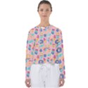 Ice Cream Donut Sweets Candie Women s Slouchy Sweat View1