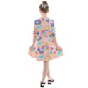 Ice Cream Donut Sweets Candie Kids  All Frills Chiffon Dress View2
