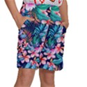 Hawaiian Flowers Hawaii Kids  Basketball Shorts View3
